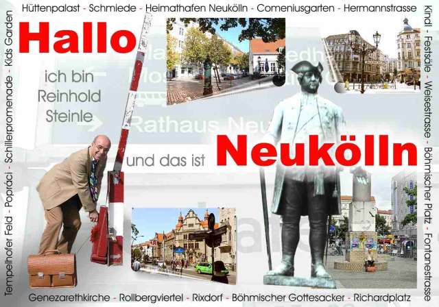 Führung in Berlin Neukölln (Körnerkiez) mit Reinhold Steinle